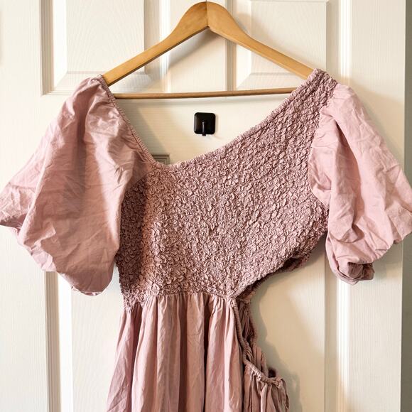 Free People Kalina Midi Dress in Dusty Himalayn - Picture 12 of 13